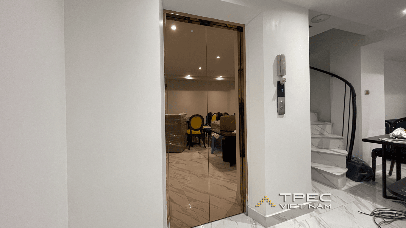 Thang tải khách 450kg - Dự án tại phố cổ Hội Vũ