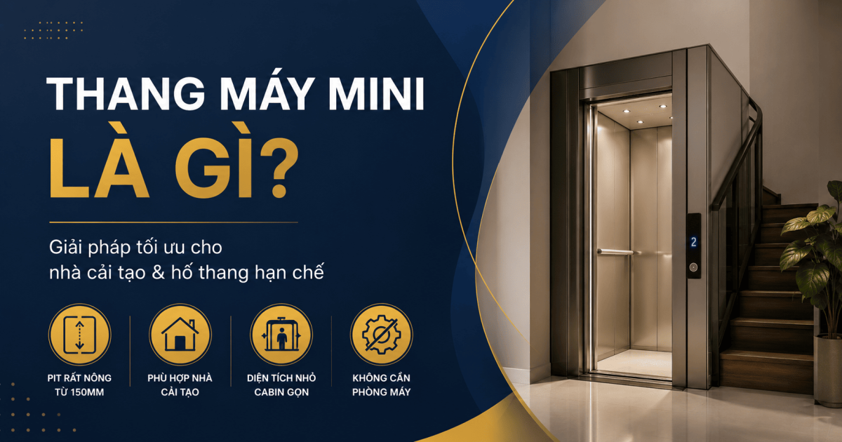 Thang máy mini là gì? Ai thực sự cần và nên chọn loại nào
