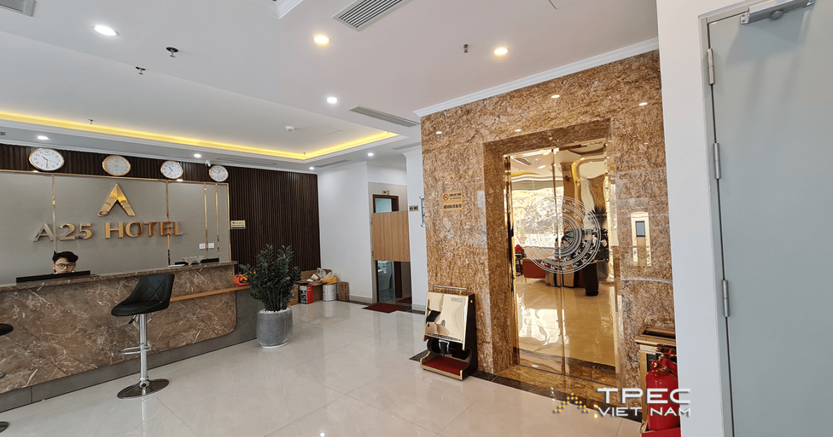 Lắp đặt thang máy tải khách 800kg - A25 Hotel