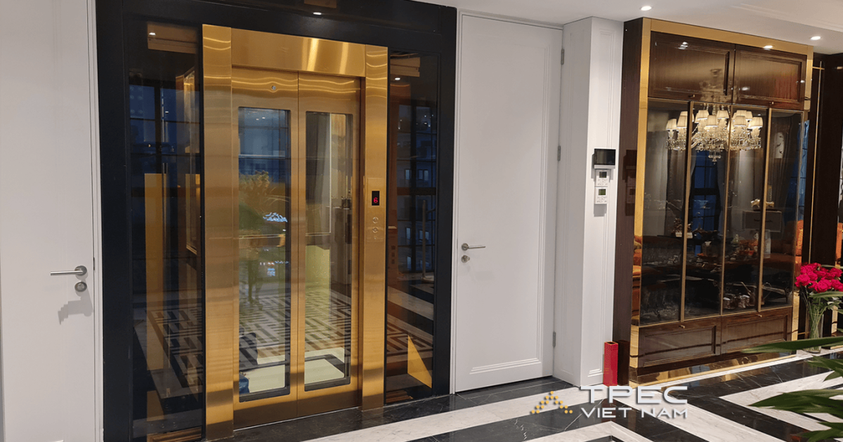Dự án thang máy kính 630kg - Tôn Đức Thắng