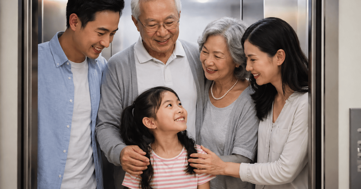 Thang máy gia đình có an toàn cho trẻ em & người già không?