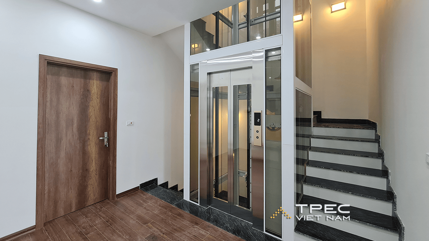 Lắp đặt thang máy kính 450kg - Himlam - Vạn phúc