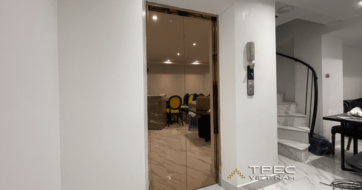 Thang tải khách 450kg - Dự án tại phố cổ Hội Vũ