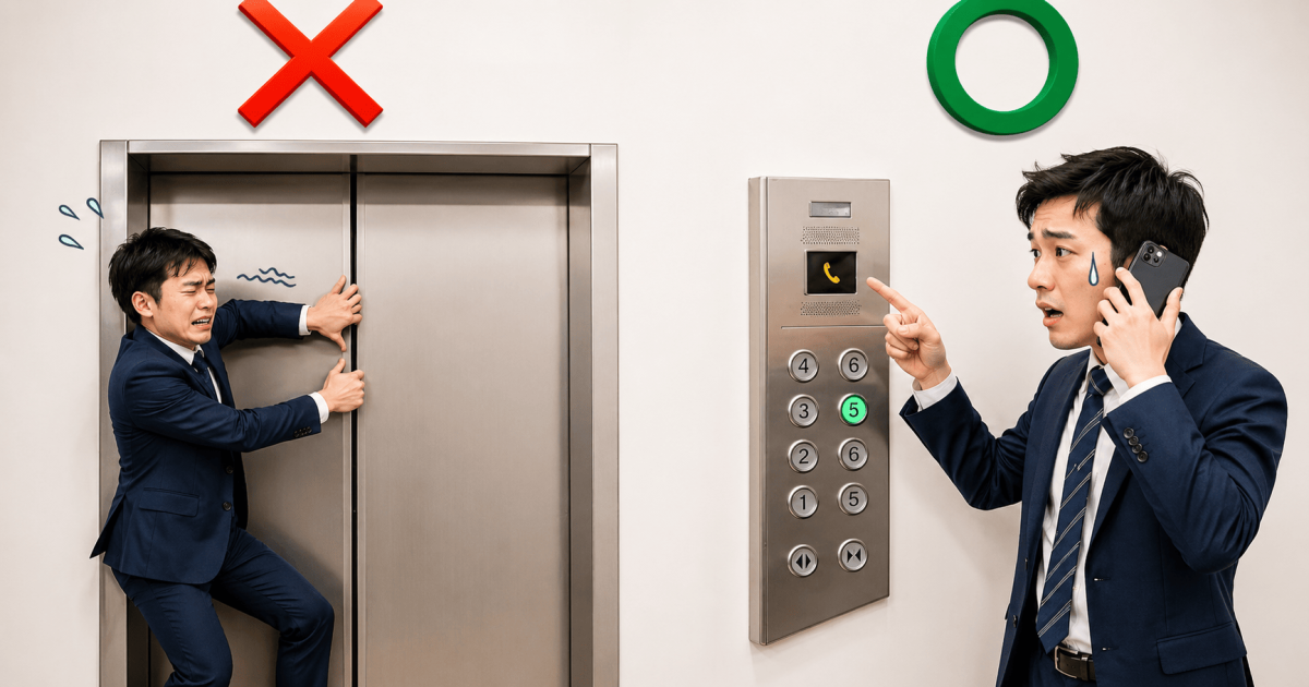 Các kỹ năng cần thiết để xử lý khi bị kẹt thang máy